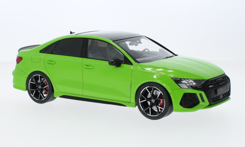 Audi RS3 Limousine 2022 Lichtgroen - 1:18